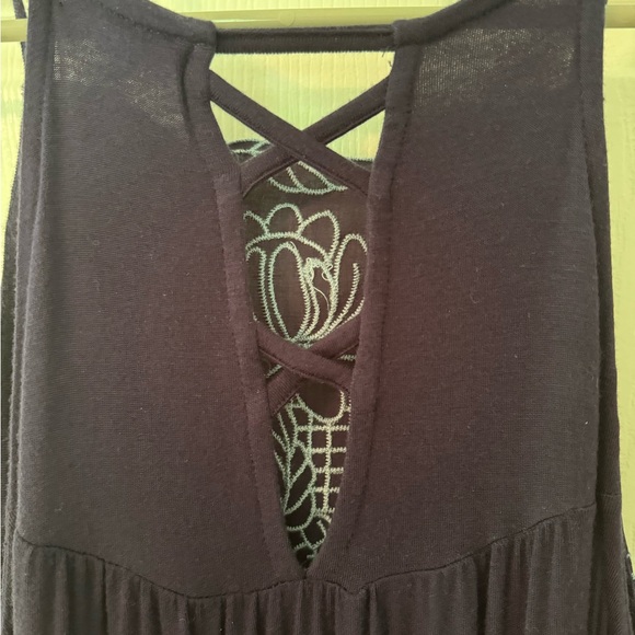 Navy blue tank top - Picture 4 of 4